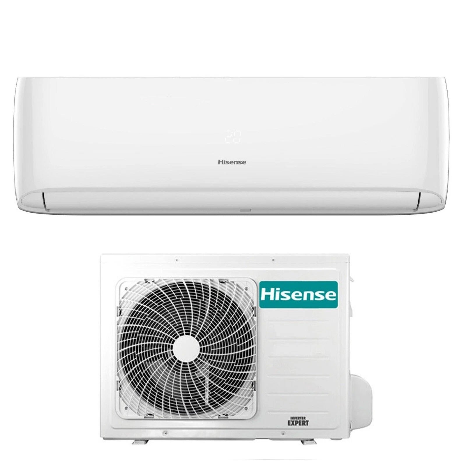 Climatizzatore Hisense Easy Smart 12000 BTU Wi-Fi Inverter R32 Classe A++