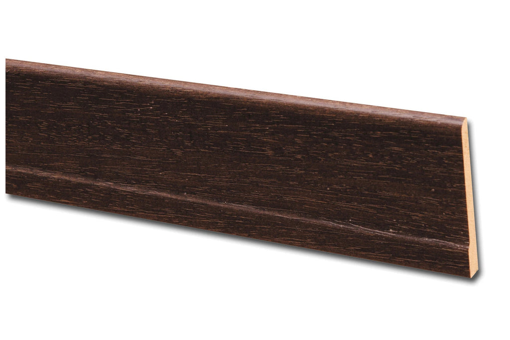 Battiscopa 70x10 mm Ayous Piede 245 cm Noce Scuro 60641