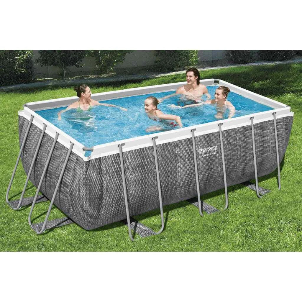 Art. CAP 3768 PISCINA POWER STEEL C/TELAIO E ACCES 412X201X122 56722