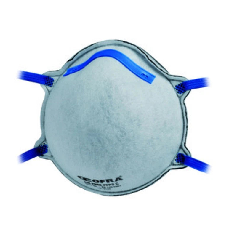 Cofra M010-K022 – Mascherina FFP2 Carboni Attivi Senza Valvola – Conf. 20 pz