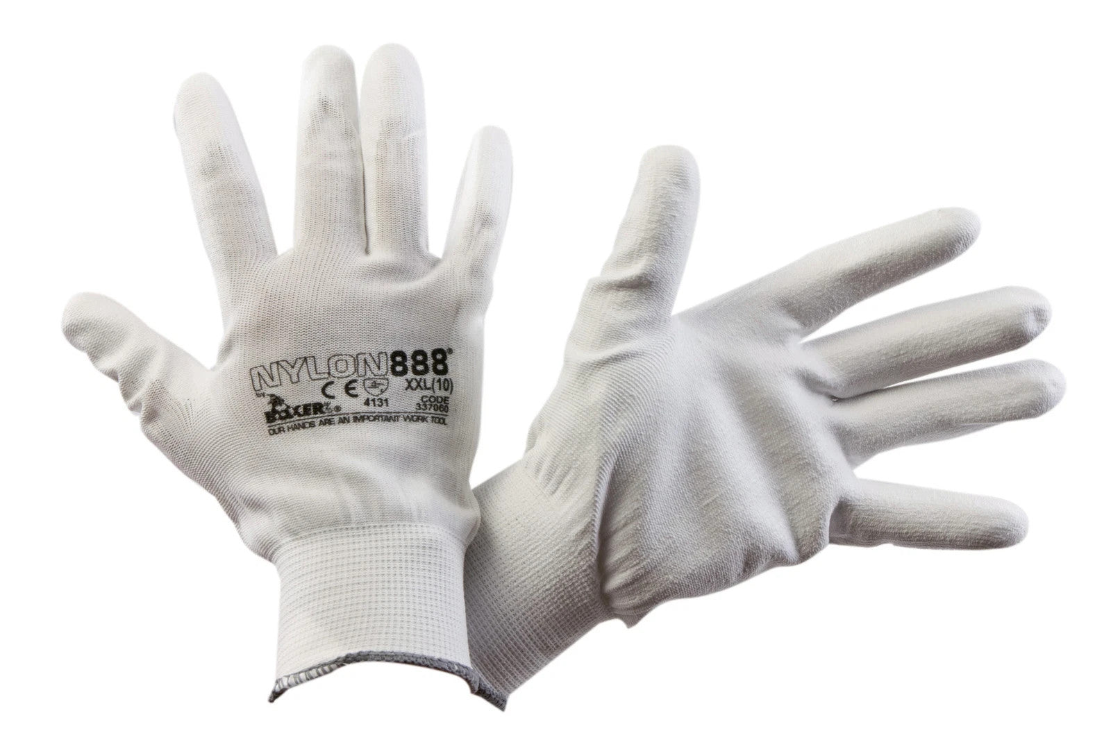 41029 Guanti nylon palmo poliuretano taglia 9 confezione 12 paia