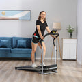 Tapis Roulant Elettrico Pieghevole 1.25HP con Schermo LCD – Velocità 1-10 km/h