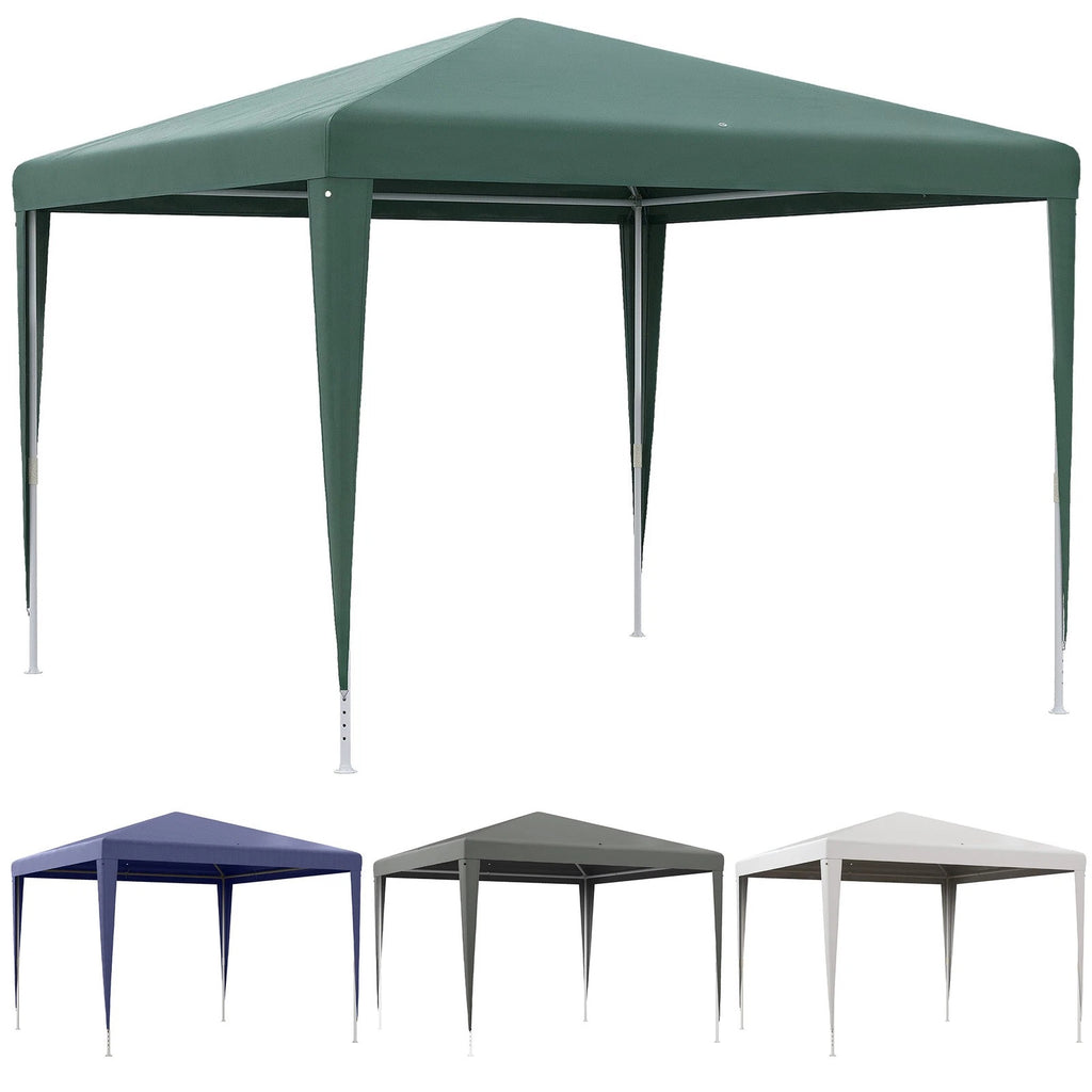 Gazebo Izimir Rapid 3x3m Acciaio Poliestere Verde Foresta Pop-Up