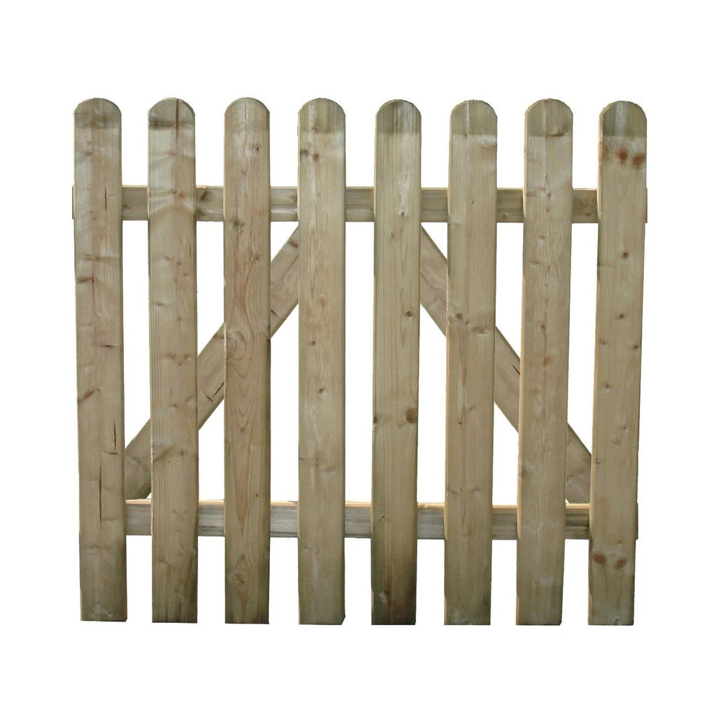 Cancello Per Steccato Polly 100x100 Cm Pino Impregnato