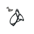 Pettorina Regolabile in Nylon Nero per Animali 10 mm x 30-40 cm