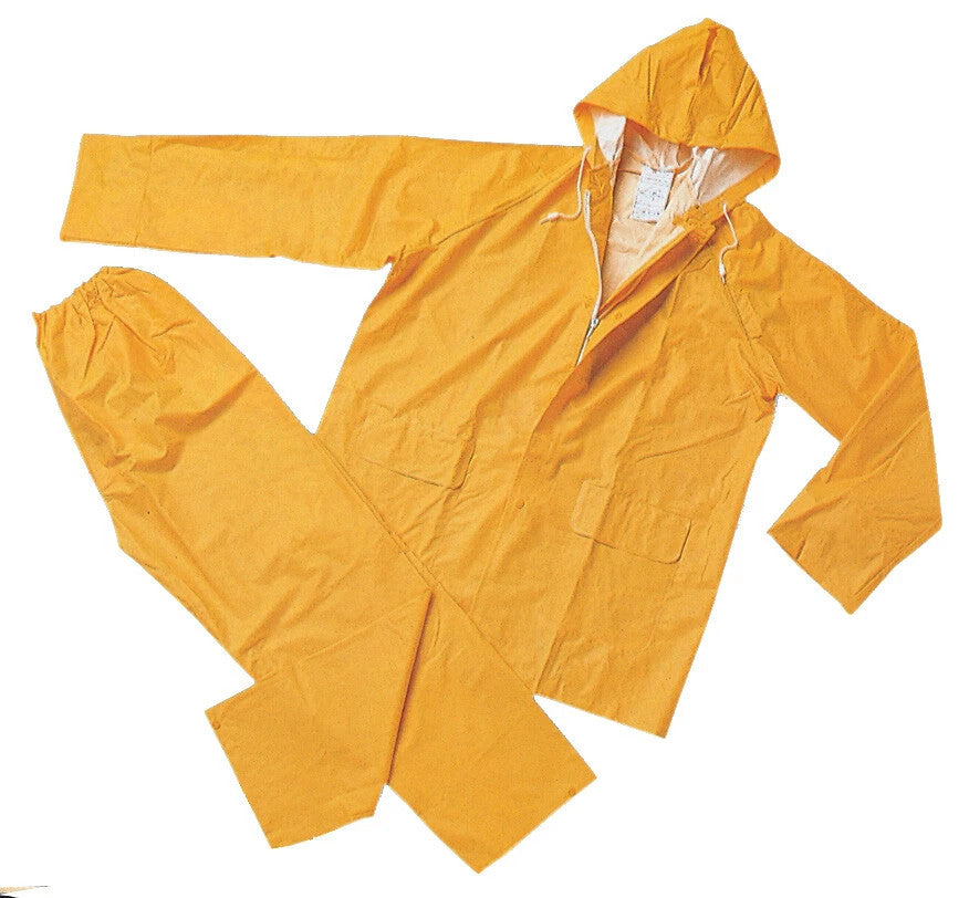 Art. 23306 COMPLETO IMPERMEABILE ANTISTRAPPO GIALLO TG. XXL
