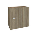 CUBO CONTENITORE ZAFFIRO 45x45 CM NOCE AMERICANO
