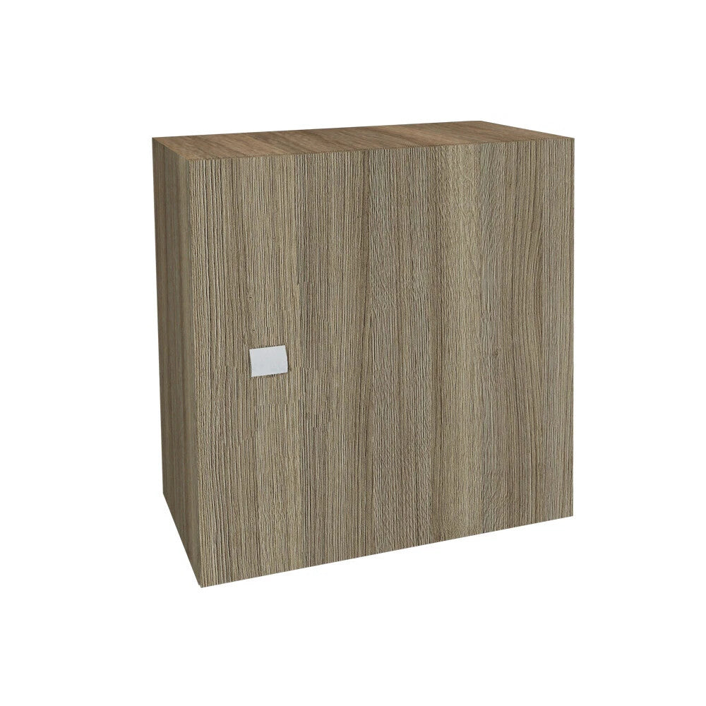 CUBO CONTENITORE ZAFFIRO 45x45 CM NOCE AMERICANO