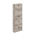 Art. CAP504293 KIT SCARPIERA 5A D/PROF 58X25X173 ROVERE PLAT.K355 - MARKET PRIME SHOP