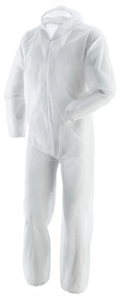 55514 Tuta da lavoro monouso 40 g/m2 bianco taglie L XL XXL pezzo 1