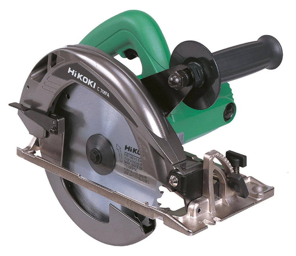HiKOKI C7MFA Sega Circolare 1010W Disco 190mm Base Duralluminio