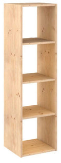 KIT SCAFFALE CUBO 4 POSTI 36x33xH140 CM