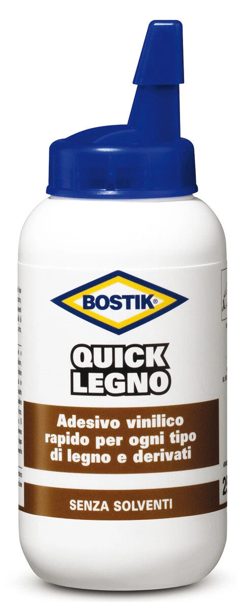 Bostik Quick Legno Colla Vinilica Rapida 250g