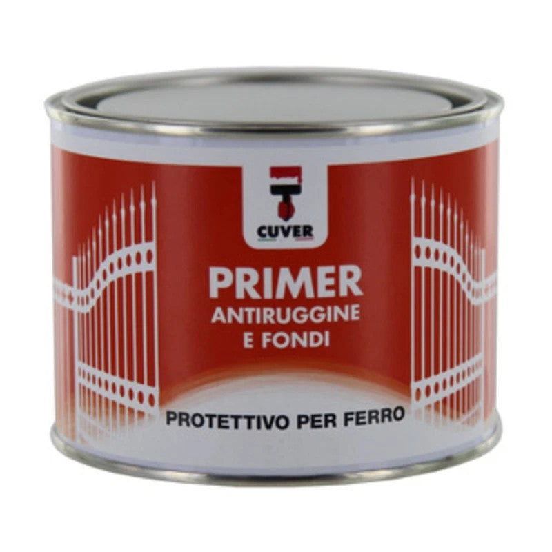 Cuver Primer Antiruggine e Fondi 2,5 L Confezione 2 Pezzi Rosso