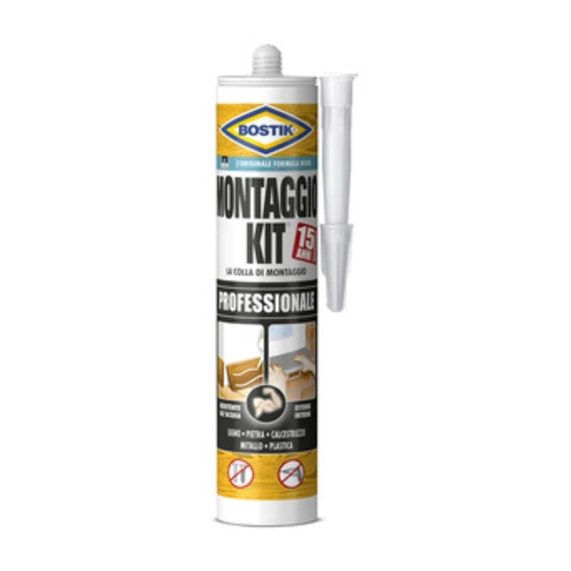 Bostik Montaggio Kit Professionale Colla Extra Forte 350 g