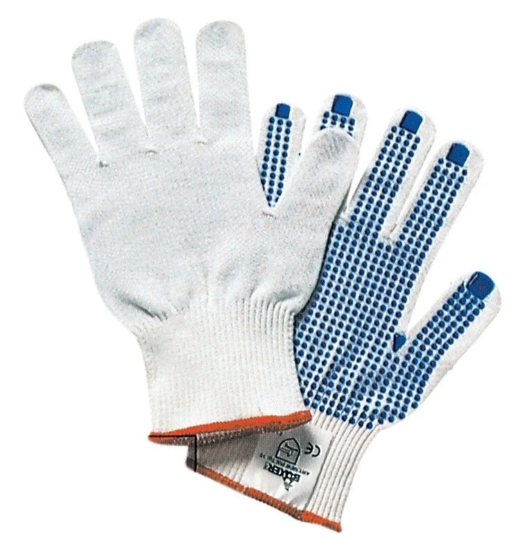 57149 Guanti maglia palmo puntinato taglia 7 rif 72020 confezione 12 paia