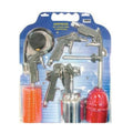 Airpress Kit Aria Compressa 5 Pezzi Pistola Verniciatura Gonfiaggio Soffiaggio Lavaggio Tubo Spirale