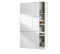 Armadio 2 Ante Scorrevoli Bianco Lucido 120x50x200 cm