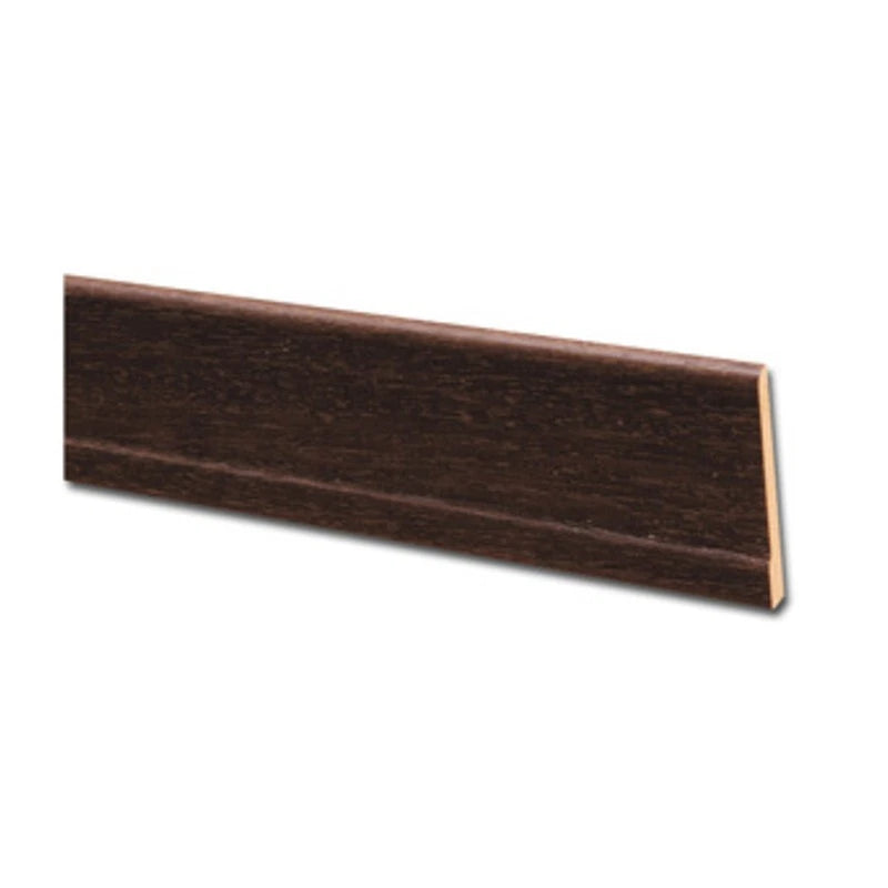 Battiscopa 70x10 mm Ayous Piede 245 cm Noce Scuro 60641
