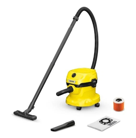 Kärcher WD 2 Plus Bidone Aspiratutto 1000W 12L