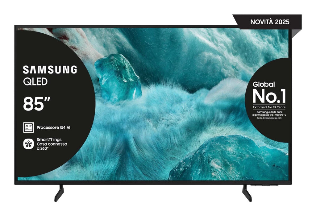 Samsung QE85Q7FAAUXXH QLED 4K Smart TV 85" Black