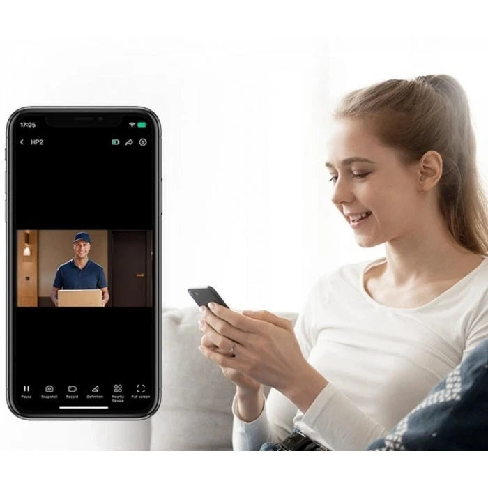 EZVIZ CS-HP2 Spioncino Digitale Smart 2MP Silver Display 4.3" Wi-Fi