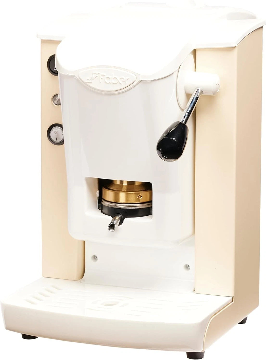 Faber Slot Plast Telaio Bianco Plastiche Sabbia Macchina da Caffè a Cialde