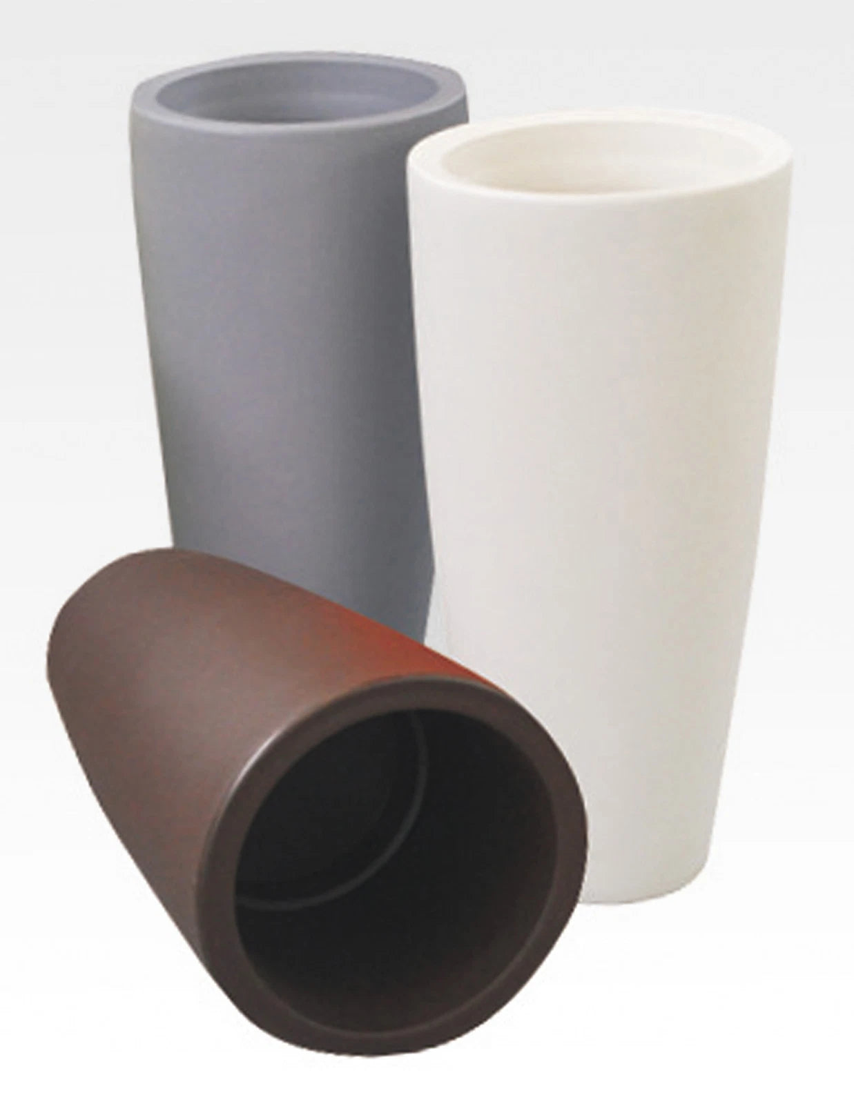 Vaso Stilo Round XL Grigio D40xH90 cm