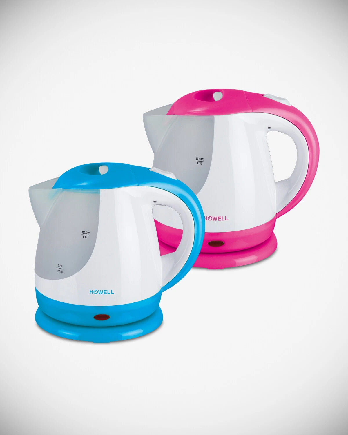 Howell Bollitore Elettrico 1,2 Lt Colori Assortiti