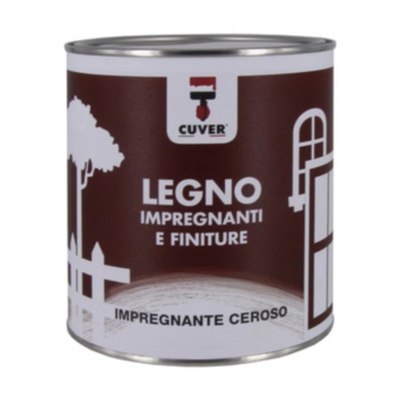 Impregnante Ceroso Cuver 0,750 L Noce CH Y02 - Confezione da 6 pezzi