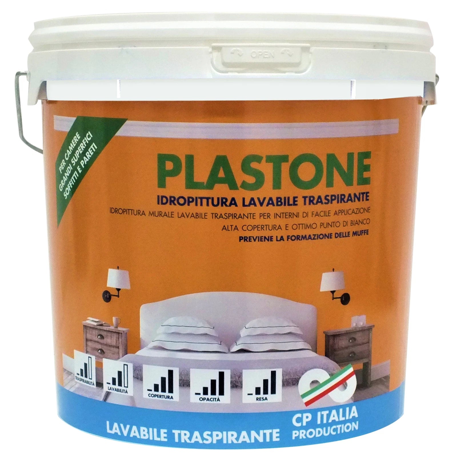 Idropittura Lavabile Plastone 14L