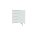 Kit Cassettone 4 Cassetti Mod. Sweet 77,5x40x95 cm