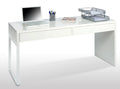 Kit Portacomputer Touch 138x50x75 cm Bianco Lucido