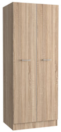 Kit Armadio 2 Ante 71x51,5xH181 cm Rovere