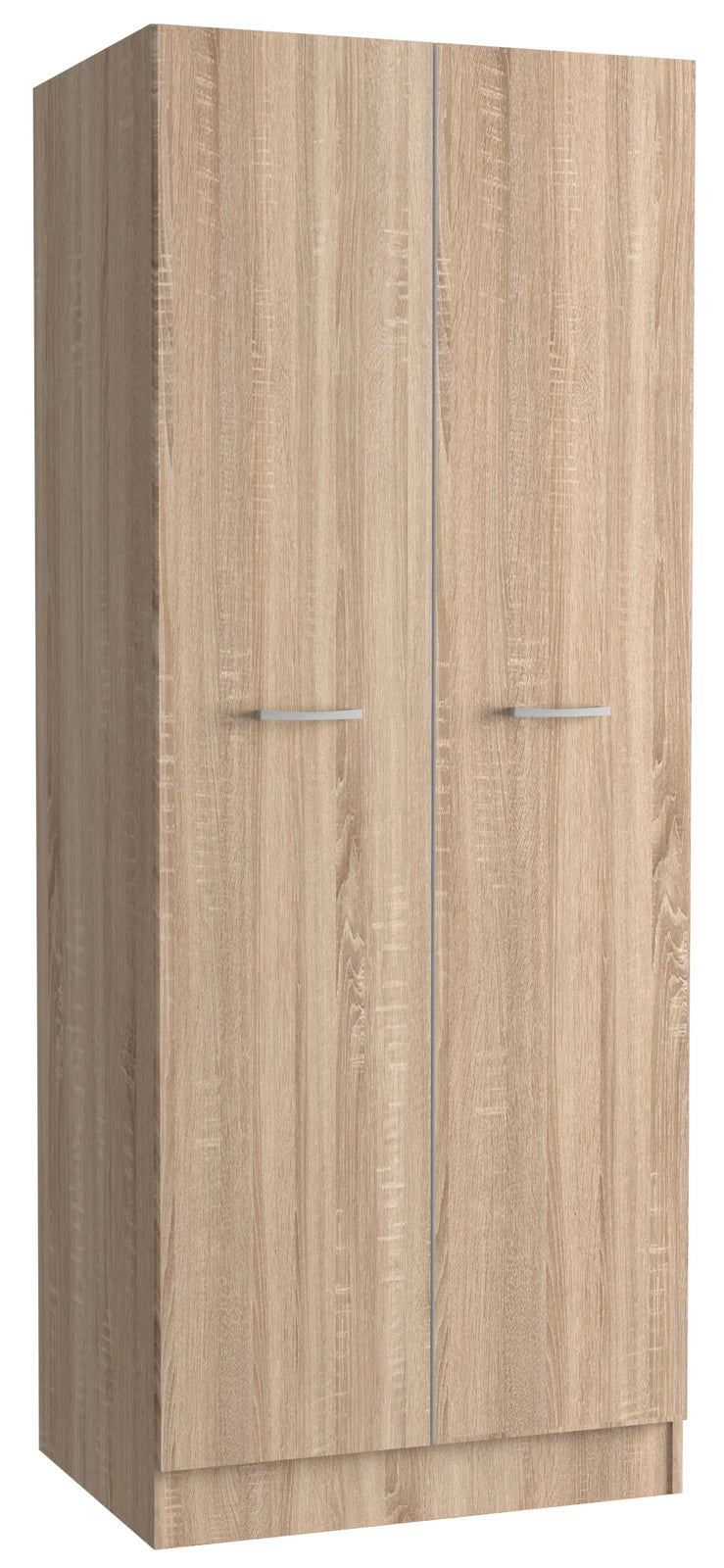 Kit Armadio 2 Ante 71x51,5xH181 cm Rovere