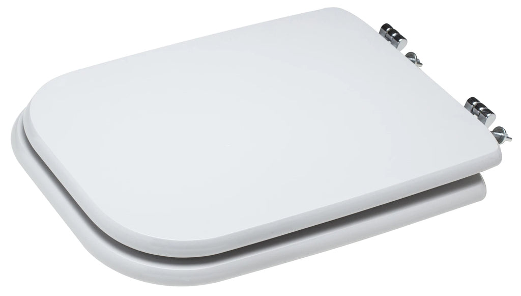 Savini Copriwater Legno Serie Conca Universale Bianco