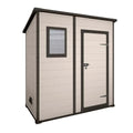 Casetta Keter Manor Pent Effetto Legno 183x111x200cm Beige