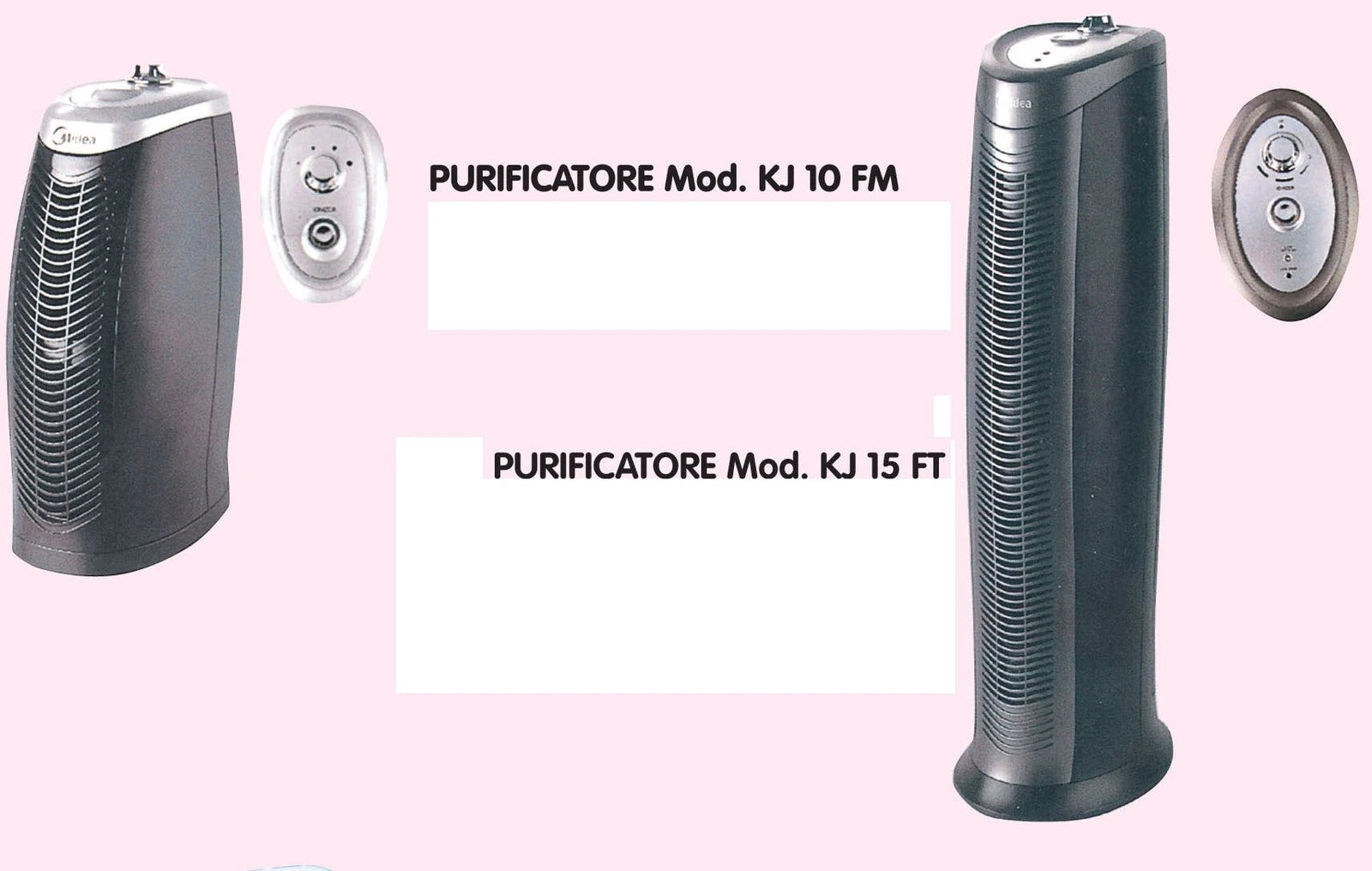 Filtri Ricambio Purificatori KJ10 FM KJ15 FT