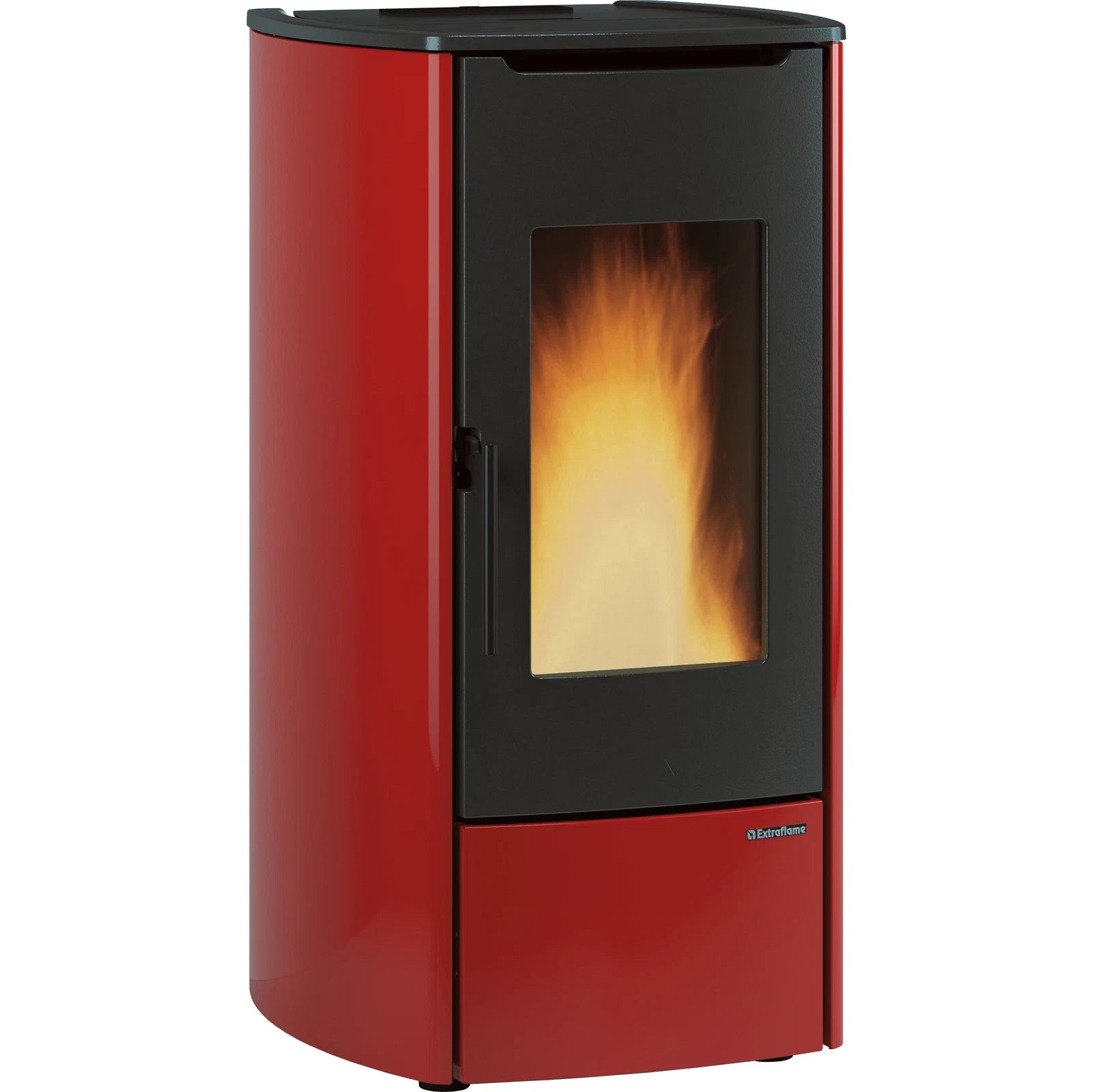 Termostufa a Pellet Idro Marina H11 14.8 kW Bordeaux – Riscaldamento Acqua e Ambiente