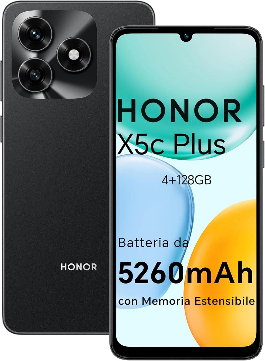 Honor X5c Plus 4+128GB Black Italia
