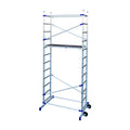 Trabattello Alluminio FACAL CLIC 2 Alzate H 365 cm – Professionale EN1004