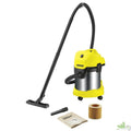 Kärcher Wd 3 Premium Bidone Aspiratutto Inox 1000W 17L