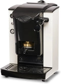 Faber Slot Plast Telaio Nero Plastiche Bianco Macchina da Caffè a Cialde