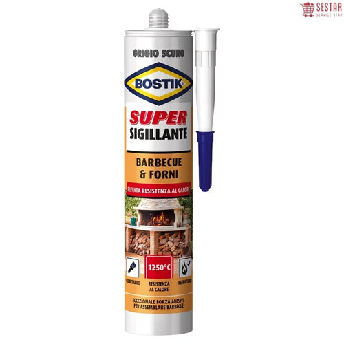 Bostik Super Sigillante Refrattario Barbecue e Forni 530g