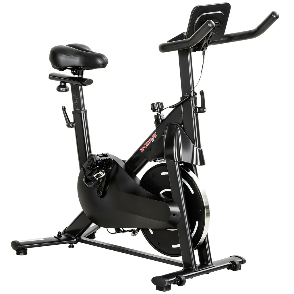 Art.OUT0046 Cyclette Magnetica Regolabile LCD e Supporto Tablet Nero
