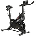 Art.OUT0046 Cyclette Magnetica Regolabile LCD e Supporto Tablet Nero