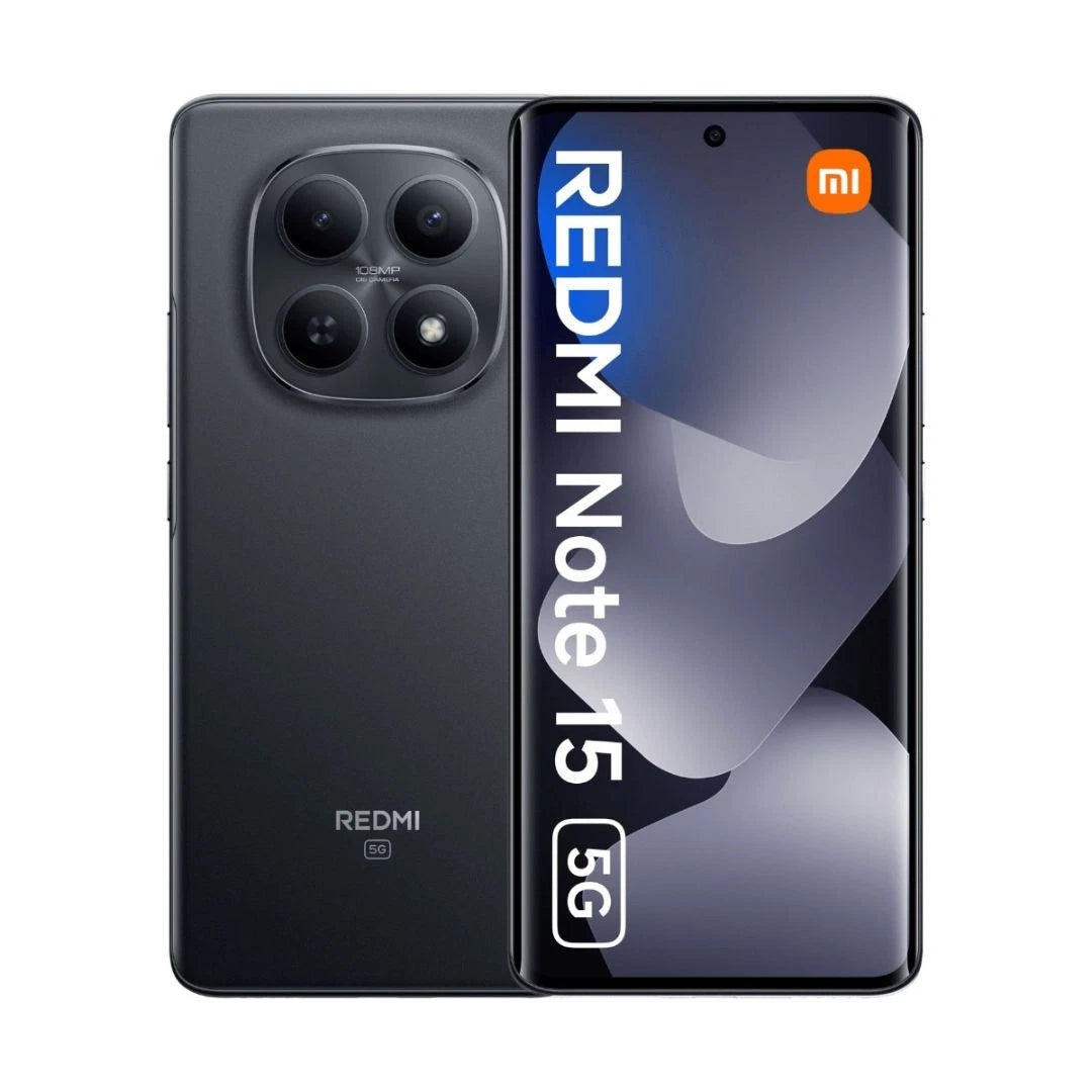 Xiaomi Redmi Note 15 5G 8+512GB Duos Black Italia