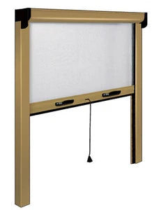 Zanzariera Opera Verticale 140x160 cm – Colore Bronzo