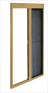 Zanzariera Opera Plissé Orizzontale 120x240 cm – Colore Bronzo