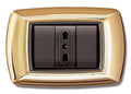 Placca Life Living Plast Oro 3 Posti